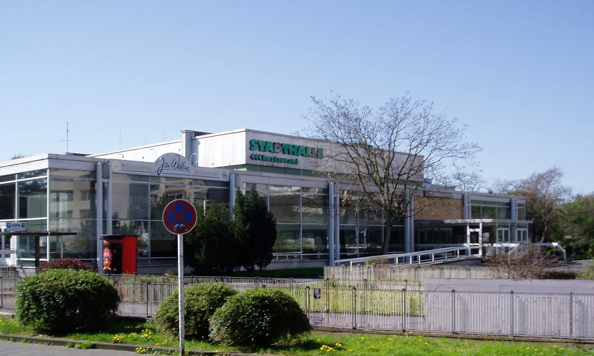 Die Stadthalle in Köln-Mülheim, Veranstaltungsort der Cards & Games Köln