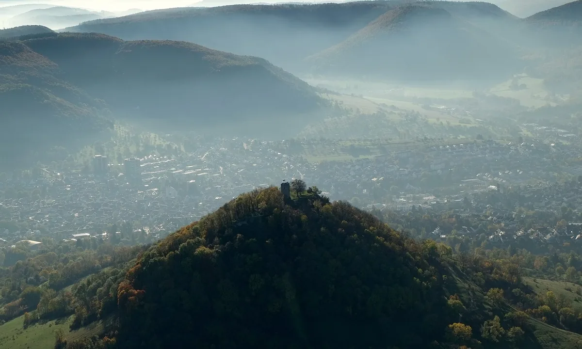 Die Achalm über Reutlingen