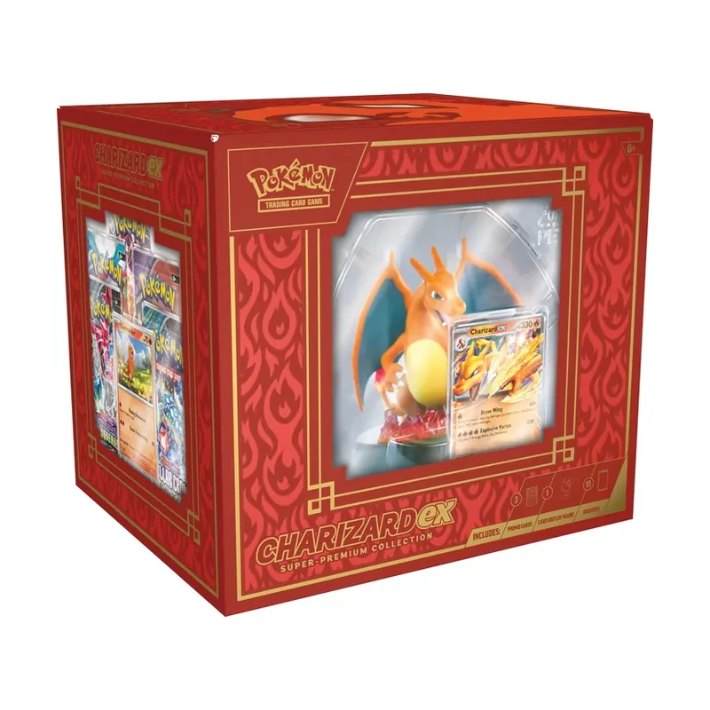 Glurak ex, Super-Premium-Collection, versiegelt