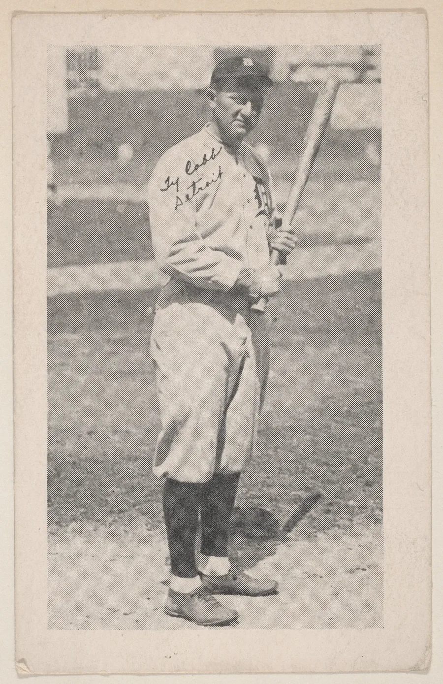 Historische Baseball-Karte von Ty Cobb aus den 1920er-Jahren