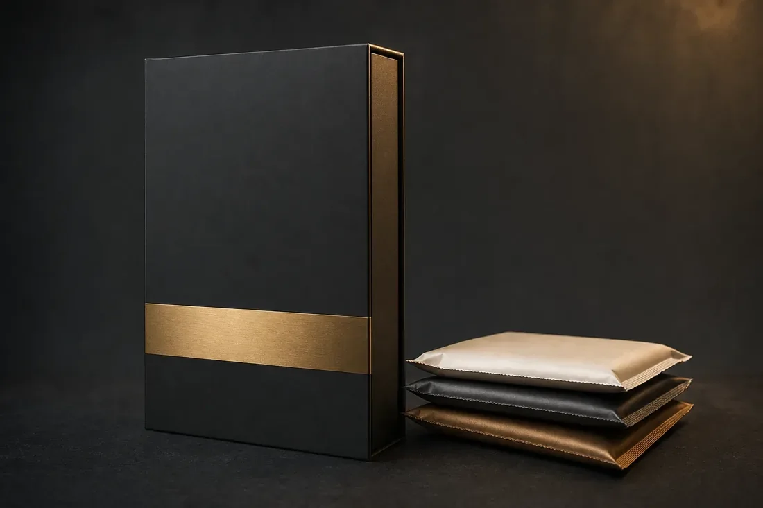 Moderne Elite-Trainer-Box vor dunklem Hintergrund